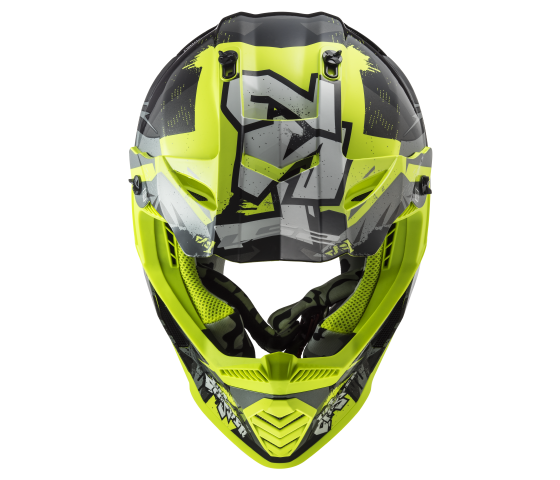 MX437 Fast EVO CRUSHER Black H-V Yellow
