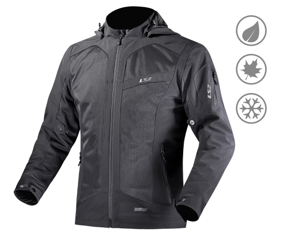 LS2 Bolton Air Black LADY